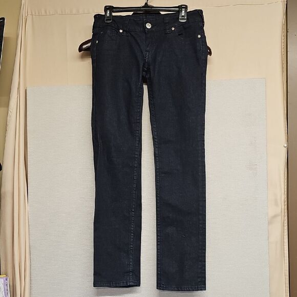 TRUE RELIGION BILLIE LOW RISE WOMENS JEANS BFPM-06-186 - Picture 1 of 8